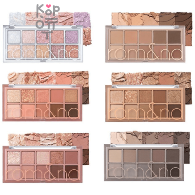 Rom&amp;Nd Better Than Eyes Palette - Большая палетка теней для век 7,5гр. 