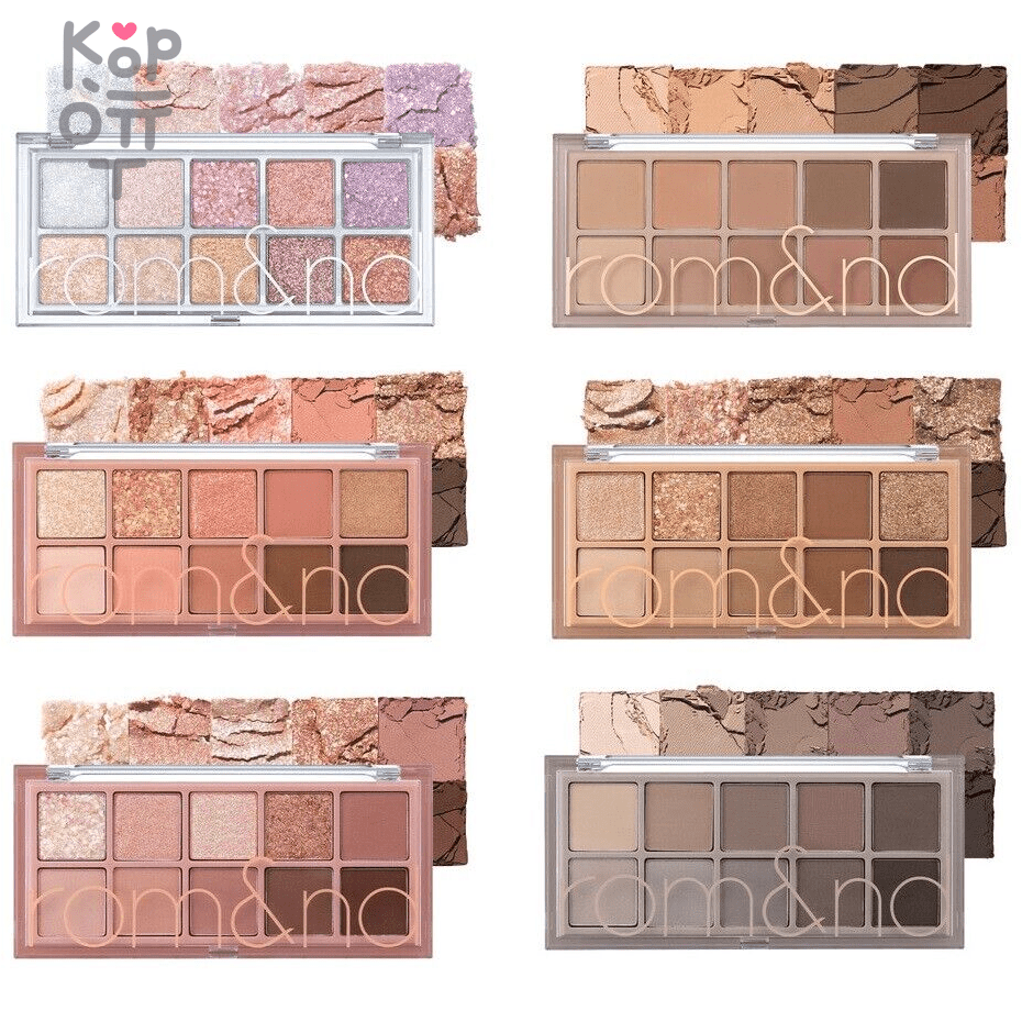 Rom&Nd Better Than Eyes Palette - Большая палетка теней для век 7,5гр.  фото 1 &mdash; Корейские товары для всей семьи(КорОпт)