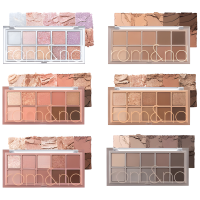 Rom&Nd Better Than Palette 00 Light & Glitter Garden - Большая палетка теней для век 10 блестящих глиттерных оттенков 6 г