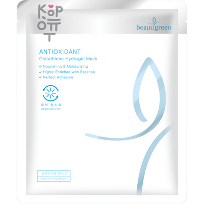BEAUUGREEN Antioxidant Glutathione Hydrogel Mask - Гидрогелевая маска для лица с антиоксидантным эффектом 30мл.