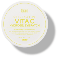 Tenzero Green Tangerine Vita C Hydrogel Eye Patch - Гидрогелевые патчи для кожи вокруг глаз с витамином С 90 гр/60 шт