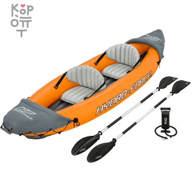 Каяк надувной(комплект) Bestway Hydro-Force Rapid X2 размер(321смx88смx44см), модель 65077 — Корейские товары для всей семьи(КорОпт)