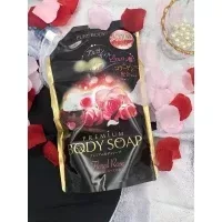 Mitsuei Pure Body Premium Body Soap - Увлажняющий гель для душа с аргановым маслом и роскошным ароматом роз