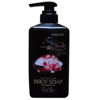 Mitsuei Pure Body Premium Body Soap - Увлажняющий гель для душа с аргановым маслом и роскошным ароматом роз
