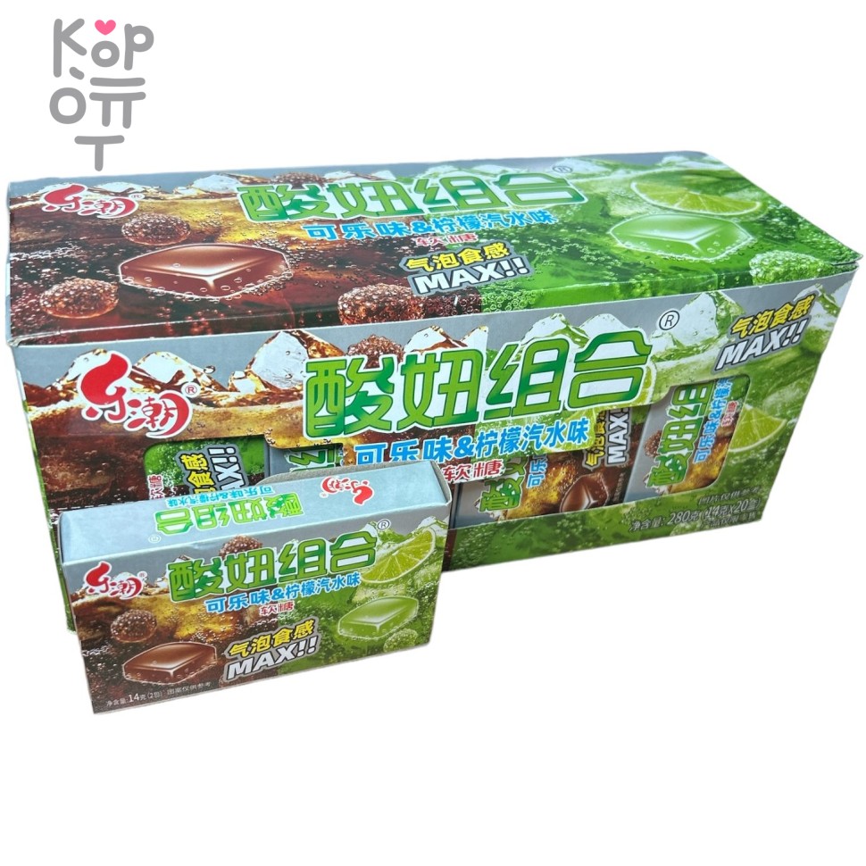 Конфеты GuangDong Газированные напитки, ассорти, купить с доставкой на дом фото 1 &mdash; Корейские товары для всей семьи(КорОпт)