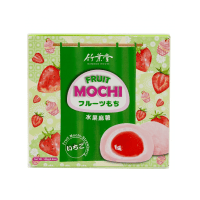 Bamboo House Fruit Mochi - Японское рисовое пирожное фруктовое Моти "Клубника" 140гр.