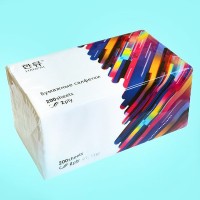 Hanpai - Салфетки бумажные 2-х слойные 210 листов, мягкая упаковка, размер листа 180*190