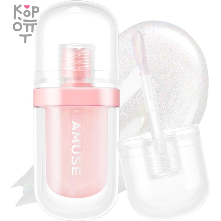 AMUSE Lip Fuller Big Diamond - Прозрачный глянцевый плампер для губ с мерцающими частицами 3,8гр. , купить с доставкой на дом Придаёт губам объём и делает их более пухлыми. Создает на губах глянцевый сочный финиш.Содержит мерцающие частицы, которые переливаются на свету.