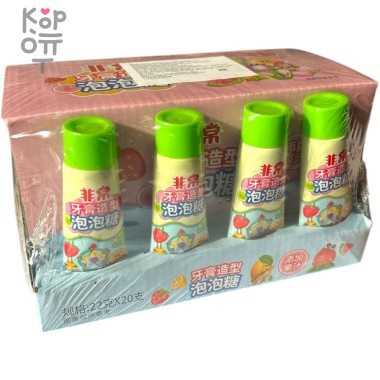 Жевательная резинка Piaoliang - Волшебный тюбик, со вкусом звездных фруктов — Корейские товары для всей семьи(КорОпт)