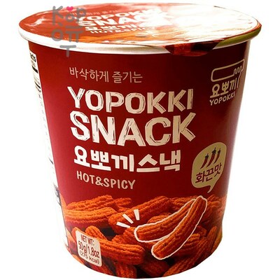 YOPOKKI Snack Hot & Spicy Снэк, остро-пряный вкус, 50 г