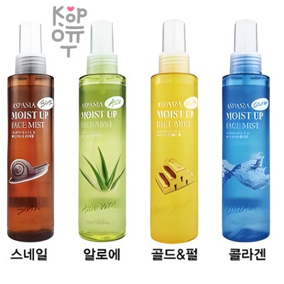 Aspasia Mist Face Moist Up Gold Pearl - Мист для лица с экстрактом жемчуга и биозолота 150 мл