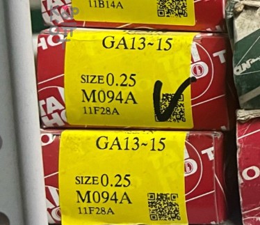 Кольца поршневые QG15DE SWN30-172ZZ / 23295 / 34207 STD 12033-5M370 RIK