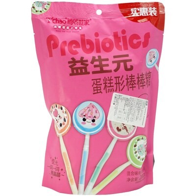 Леденец T'Chao Prebiotics Тортики на палочке