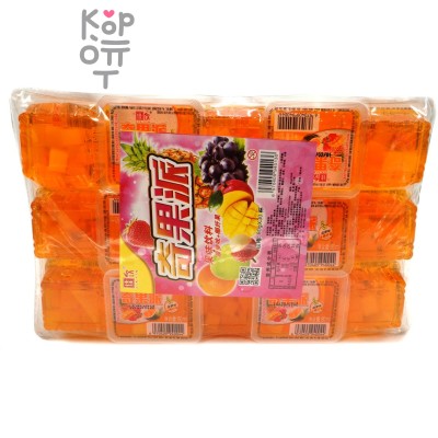 Желе фруктовое JiaYin фруктовое ассорти, 80гр.
