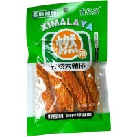 Снэк Ximalaya Foods 80гр., Серия закусок - Приключение в Гималаях, палочка острого перца со вкусом стейка с тмином