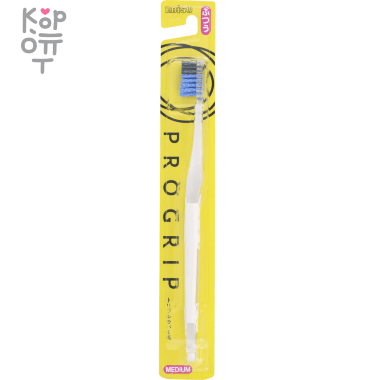 EBISU Pro Grip Hub Toothbrush - Зубная щетка (для улучшенного очищения лунки зуба и межзубного пространства со спиральными и утончёнными ворсинками). — Корейские товары для всей семьи(КорОпт)