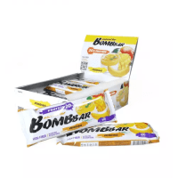 Неглазированный батончик Bombbar Pudding "банан-манго", 60гр. 