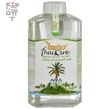 Thai Pure Natural Coconut Oil - 100% Кокосовое масло холодного отжима 60мл.  — Корейские товары для всей семьи(КорОпт)