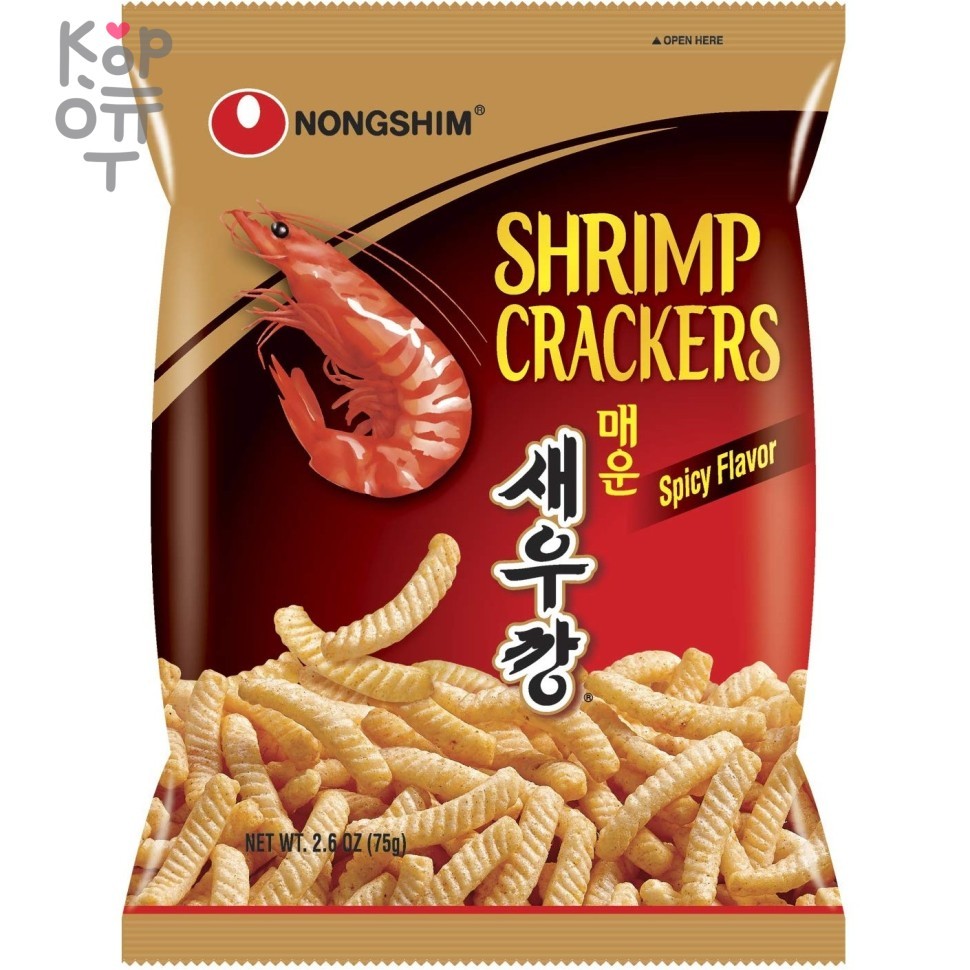 NongShim Shrimp Cracker - Чипсы Нонг Шим Креветка 75гр., купить с доставкой на дом фото 1 — Корейские товары для всей семьи(КорОпт)