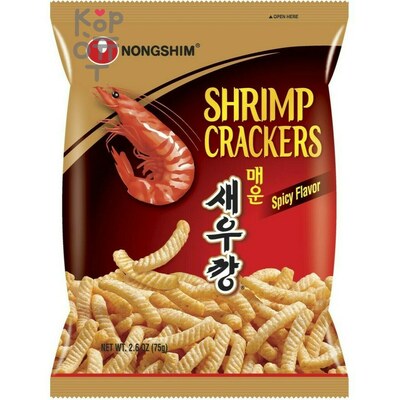 NongShim Shrimp Cracker - Чипсы Нонг Шим Креветка 75 г