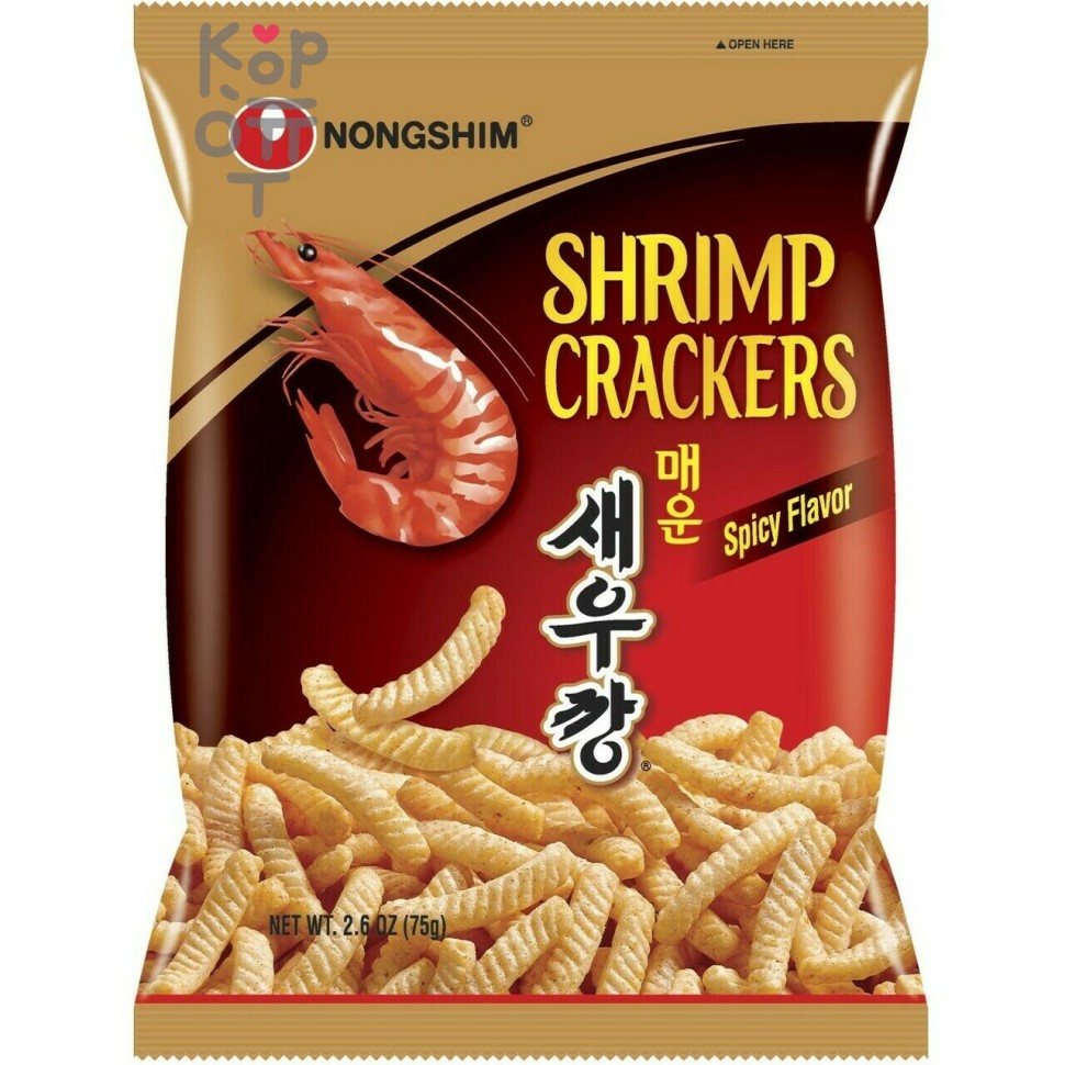 NongShim Shrimp Cracker - Чипсы Нонг Шим Креветка 75гр.