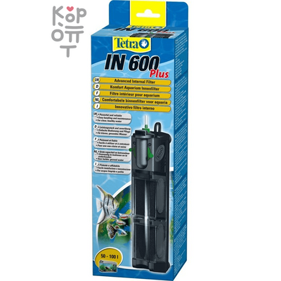 Tetra IN 600 Plus внутренний фильтр для аквариумов до 100л.