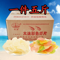 Даляньские чипсы Prawn Crackers с Бохайскими креветками, нежареные с оригинальным вкусом, 150гр.