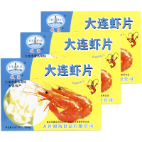Даляньские чипсы Prawn Crackers с Бохайскими креветками, нежареные с оригинальным вкусом, 150гр.