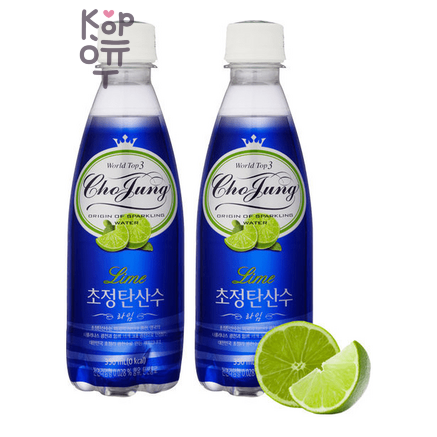 Chojung Sparkling Water Lime - Напиток безалкогольный газированный со вкусом Лайма