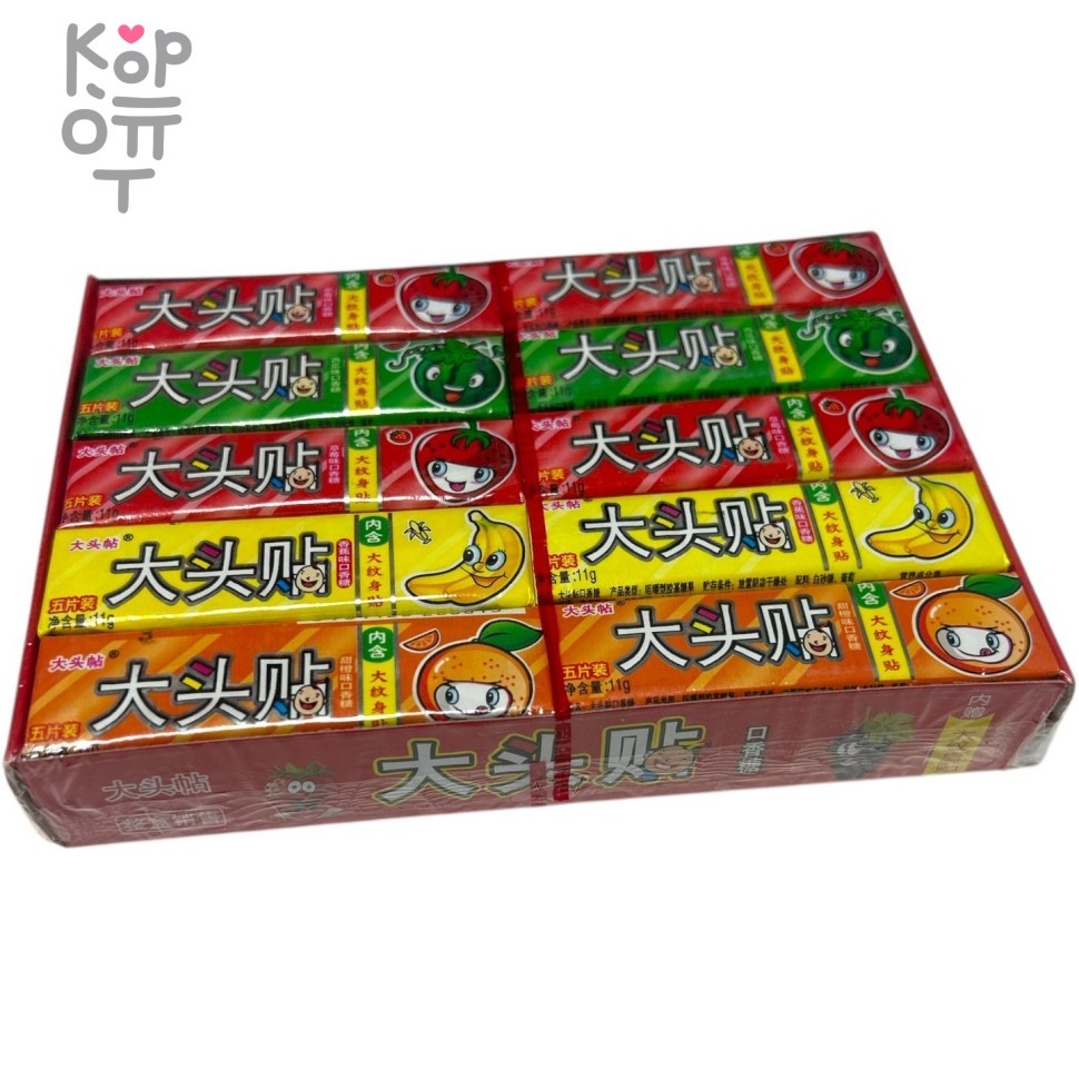 Жевательная резинка Magic Fruits - Фруктовое настроение, купить с доставкой на дом фото 1 &mdash; Корейские товары для всей семьи(КорОпт)