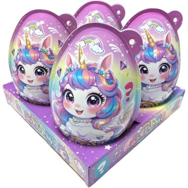 Surprise Egg Candy And Toy - Гигантское Яйцо с конфетой и Игрушкой - Единорожка &mdash; Корейские товары для всей семьи(КорОпт)
