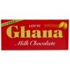 Lotte Ghana Milk Chocolate Bar - Шоколад Гана молочный 70гр., купить с доставкой на дом фото 1 — Корейские товары для всей семьи(КорОпт)