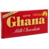 Lotte Ghana Milk Chocolate Bar - Шоколад Гана молочный 70гр., купить с доставкой на дом фото 2 — Корейские товары для всей семьи(КорОпт)