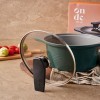 IH Экологичная облегченная Кастрюля HappyCall OnDe Ceramic Pot IH с керамическим покрытием без PFOA и PFOS, Зеленая, купить с доставкой на дом фото 6 — Корейские товары для всей семьи(КорОпт)