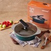 IH Экологичная облегченная Кастрюля HappyCall OnDe Ceramic Pot IH с керамическим покрытием без PFOA и PFOS, Зеленая, купить с доставкой на дом фото 11 — Корейские товары для всей семьи(КорОпт)