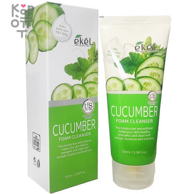 Ekel Foam Cleanser Cucumber - Пенка для умывания с экстрактом огурца 100 мл