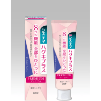 Lion Dentor Systema Haguki Plus Premium - Премиальная зубная паста для профилактики болезней десен, Королевская травяная мята, 95гр.