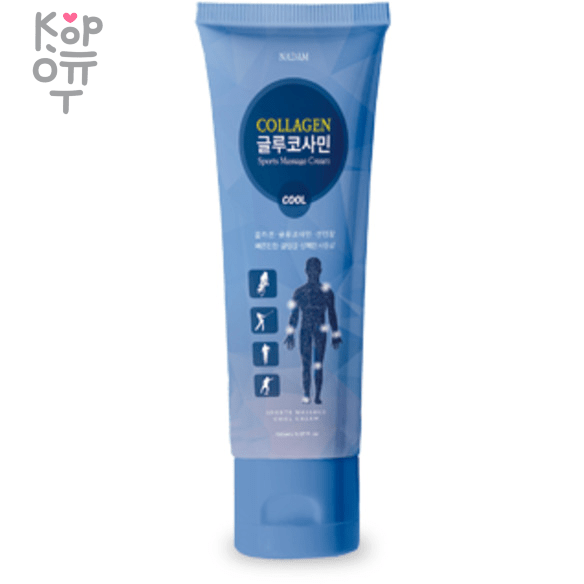 NADAM Collagen Glucosamine COOL Cream - Освежающий крем с Глюкозамином и Коллагеном 165мл., купить с доставкой на дом фото 1 — Корейские товары для всей семьи(КорОпт)