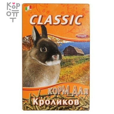 FIORY корм для кроликов Classic гранулированный 680 г, купить с доставкой на дом фото 1 — Корейские товары для всей семьи(КорОпт)