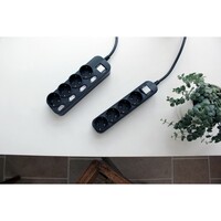 Сетевой фильтр Daesung 5 розеток с основным и отдельным выключателем, 16A, 250V~