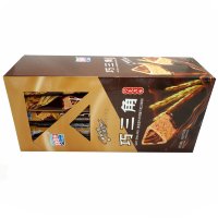 Tejialai Cakes - Хрустящее злаковое треугольное печенье с темным Шоколадом