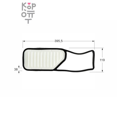LIVCAR AIR FILTER LCT750/0000A / Воздушный фильтр