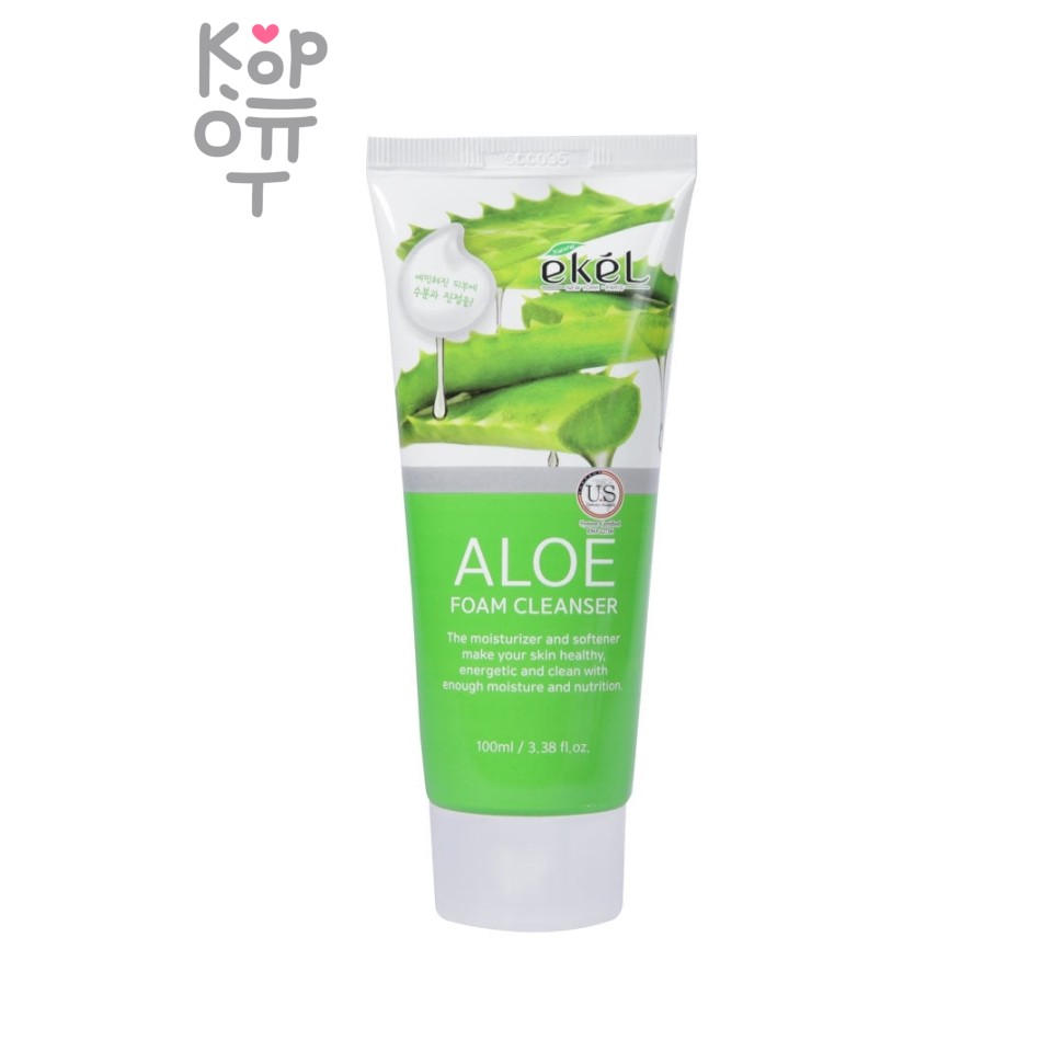 Ekel Aloe Foam Cleanser - Пенка для умывания с экстрактом алоэ 100 ml
