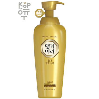 Daeng Gi Meo Ri  Yulah Gold Shampoo - Шампунь для укрепления, питания и блеска волос 500мл.