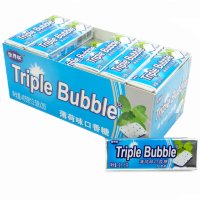 Жевательная резинка Triple Bubble - со вкусом Мяты