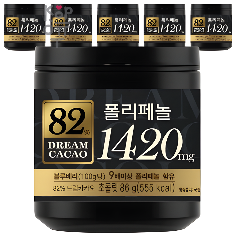 Lotte Dream Cacao 82% - Горький шоколад в кубиках Дрим Какао, 86гр.*24уп. в Коробке