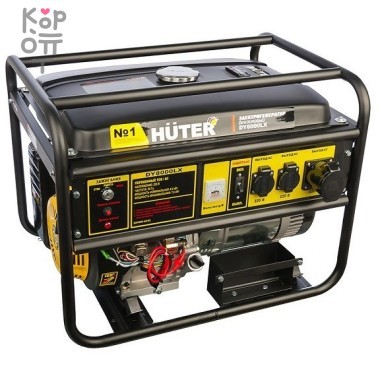 Бензиновый генератор Huter DY8000LX — Корейские товары для всей семьи(КорОпт)