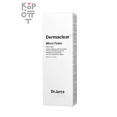 Dr.Jart+ Dermaclear Micro Foam Mousse Nettoyante - Мягкая пенка для умывания 120 мл