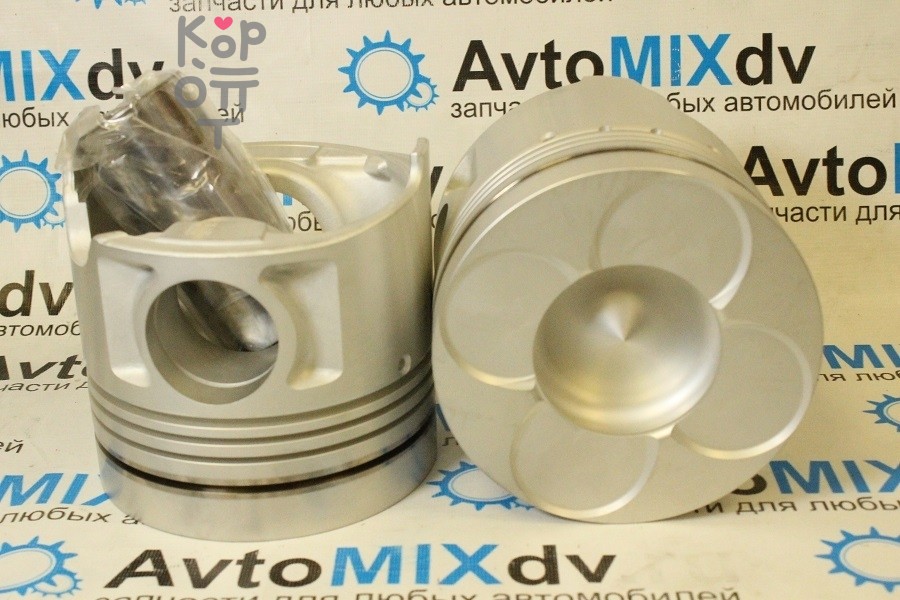 Поршни двигателя F20C ALFIN 13216-2671 d-70мм 3.306/3/3/4 4 клапана LH STD (с выступом) IZUMI RED