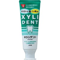 LION Xyli Dent Зубная паста, содержащая двойной ксилит и фтор, предотвращает кариес